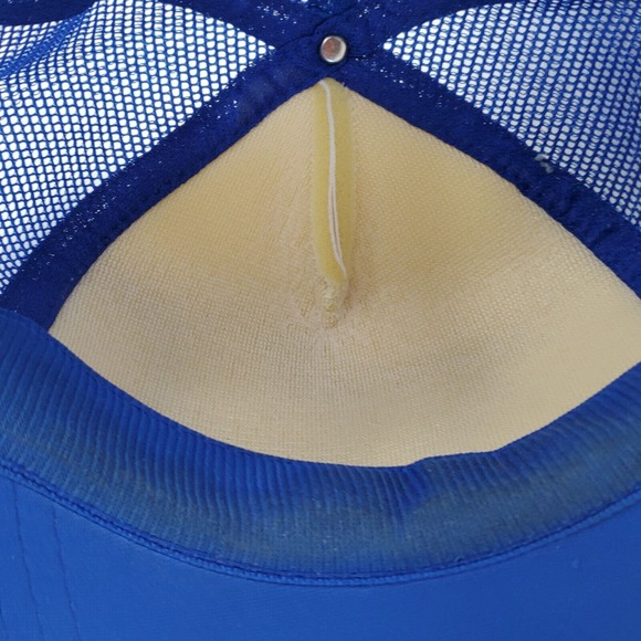 VTG Drager Backhoe Well Trenching Drilling Truck Rig Snapback Hat Trucker Cap - Picture 8 of 9